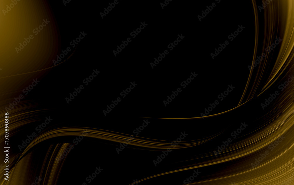 Aufkleber abstract black and gold are light with white the gradient is the surface with templates metal textur