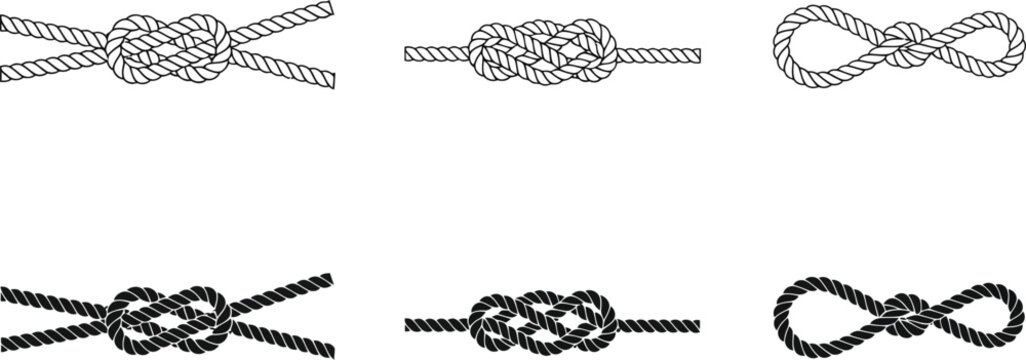 Guide to different rope knots types for sailing and climbing use