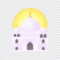 Taj Mahal Icon Design