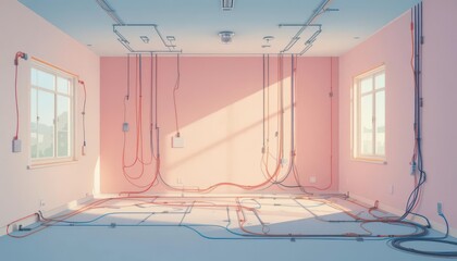 Soft Colors   Simple Design  A Gentle Approach to Representing Electrical Work