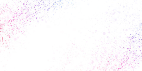 Abstract molecular network structure with gradient nodes and connecting lines in blue and purple tones, ideal for science, tech, or data-related designs.