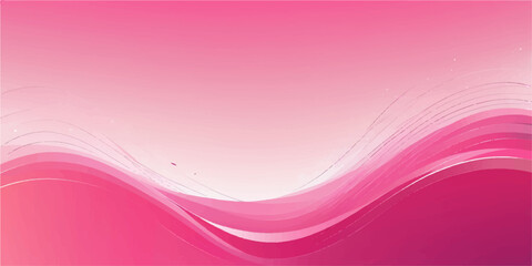 Soft pink and purple gradient waves create a flowing abstract background with smooth lines and shapes