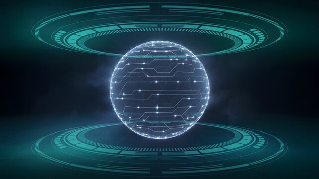 Advanced robotic arms working on an automated factory assembly line for futuristic industrial production and manufacturing.