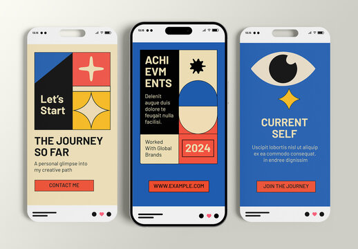 Personal Stories Story Post Template