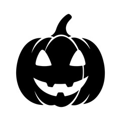 Jack o lantern with transparent background