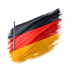 german flag as paint brush stroke german flag paint brush stroke german flag brush stroke german colors german flag transparent background image