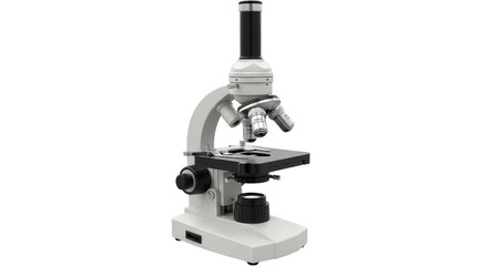 Isolated microscope device for scientific research, science laboratory equipment, technology tool