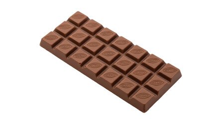 Isolated Milk Chocolate Bar