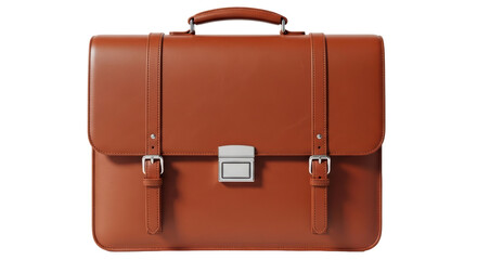 Isolated Brown Briefcase