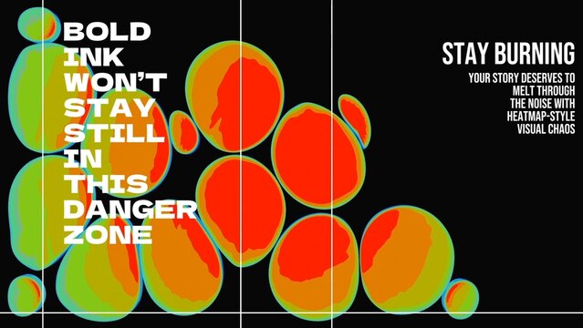 Heatmap Motion Typographic Scene 07