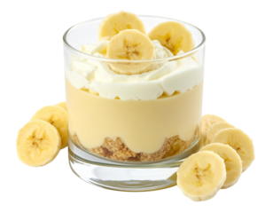 Homemade Banana Pudding Parfait with Creamy Layers