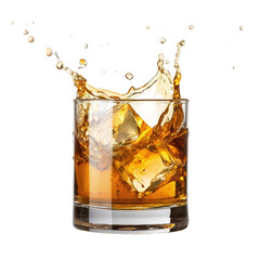 glass of whiskey splashing drink whiskey glass splashing drink whiskey splash glass of whiskey transparent background image