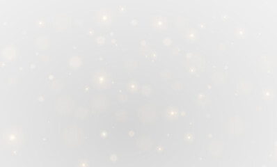 Magical white dust with glowing light and shiny sparkle png.

