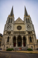 Fototapeta premium Église Saint-Jacques de Pau dans les Pyrénées-Atlantiques en France