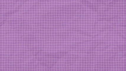 Stop Motion Animated Wrinkled Purple Graph Paper Texture Background with White Grid, 4K - Powered by Adobe