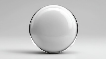 Simple yet elegant egg resting on a white surface symbolizing clean value visualization in minimalist design