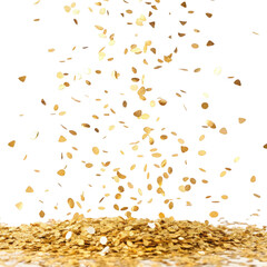 Golden falling confetti glitter png confetti png glitter png falling png celebration png festive png shiny png golden png sparkle png transparent background