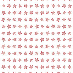 set of red stars vector background