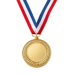 gold medal award trophy with ribbon band gold medal trophy ribbon band golden medal award medal transparent background image