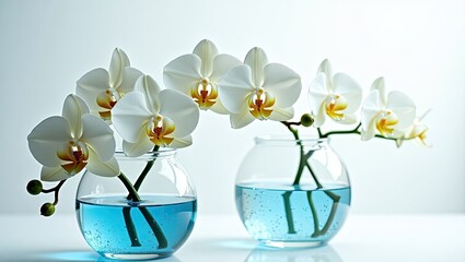 orchid in vase