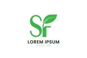 Minimalist green leaf logo design for eco-friendly brands and businesses