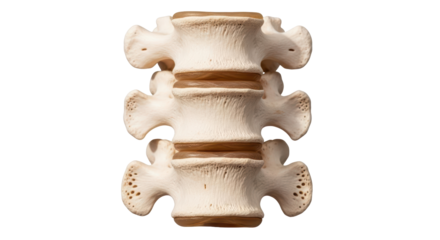 Isolated Human Vertebrae