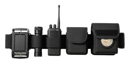 Isolated Police Duty Belt