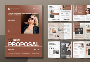 Brand Proposal Brochure Template