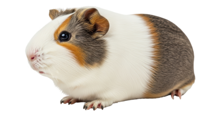 Isolated Guinea Pig Pet