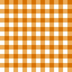 orange plaid