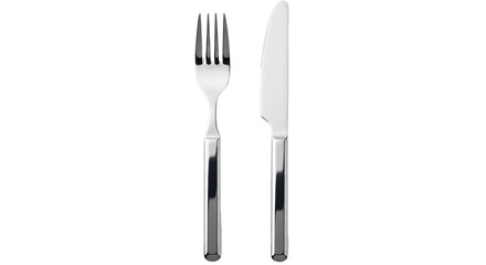 Isolated Fork and Knife