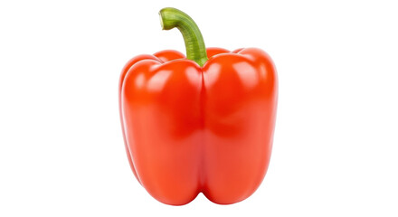 Isolated Red Bell Pepper