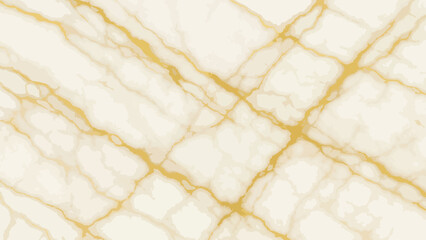 Seamless marble stone veins, elegant white and gold background 