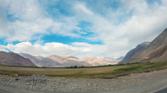 Nubra Valley Evening Landscape &ndash; Ladakh, India