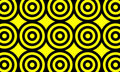 seamless pattern with circles background vector