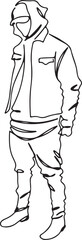 Man line art, male fashion outline, men clothing sketch, minimalist male drawing, abstract man design, modern male contour, casual man line, guy outfit line art, men’s wear sketch, stylish male outlin