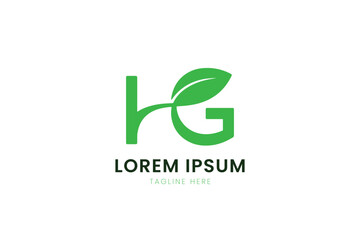 Minimalist green leaf logo design for eco-friendly brands and businesses