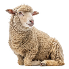Merino wool sheep sitting on png merino png wool png sheep png sitting png animal png livestock png farm png transparent background
