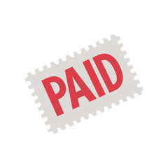 paid stamp