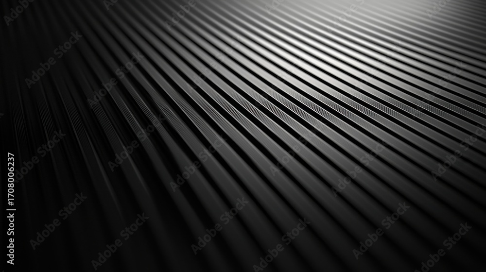 Aufkleber an abstract pattern of closely spaced parallel lines creates depth through variations in spacing and