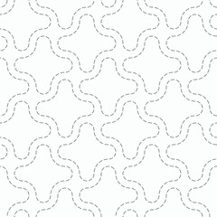 Fototapeta premium Minimalist simple geometric classic pattern design