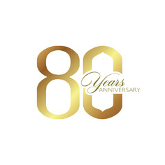 80th Anniversary Logo