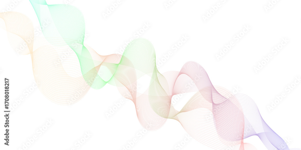 Poster abstract wave element for design. digital frequency. elegant abstract smooth swoosh speed gray wave 