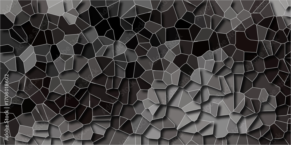 Poster abstract colorful background with triangles mosaic pattern vector backdrop with hexagons. multicolor