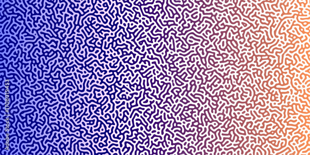 Poster gradient noise line abstract spread geometric background. monochrome turing reaction background. abs