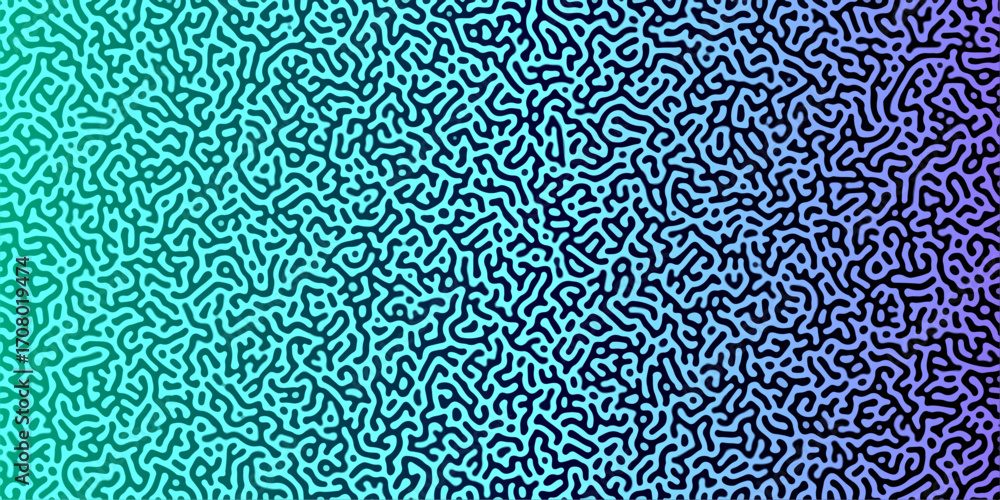 Poster gradient noise line abstract spread geometric background. monochrome turing reaction background. abs