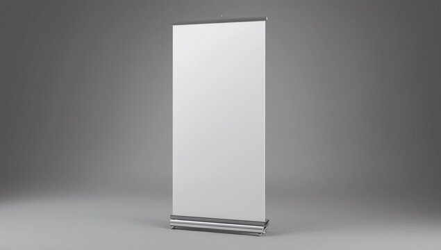 A4 A3 PVC PP paper Table Top Set Stand Mini Roll Up Banner,Pull Up Banner Standee Banner Stand,Table Banner Stand,Banner Stands Product. 3d render illustration