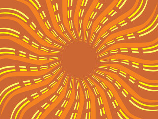 Vintage retro banner background. Colorful grunge wave wallpaper. Vector illustration. Twist party backround pattern.	
