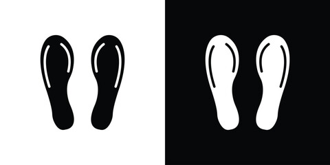 Soles icons. glyph vector icon. Vector illustration eps 10