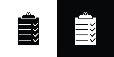 List icons. glyph vector icon. Vector illustration eps 10